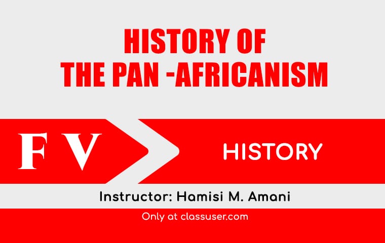 History of Pan African