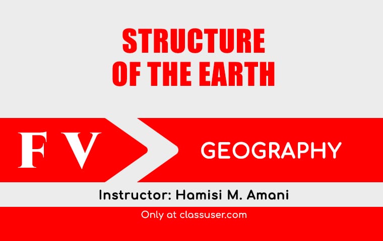Structure of the Earth