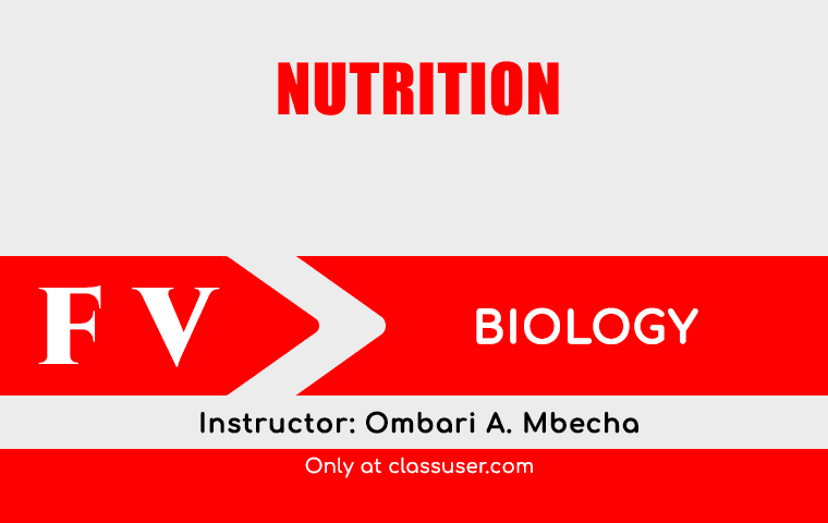 Nutrition