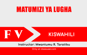 Matumizi ya lugha