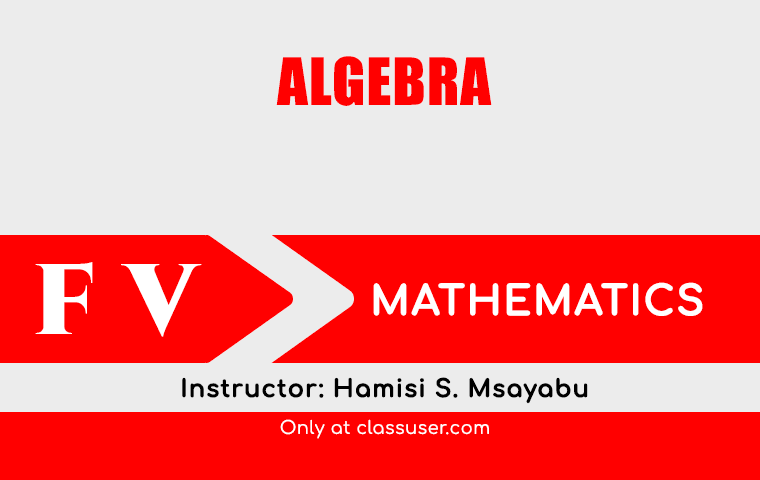 Algebra